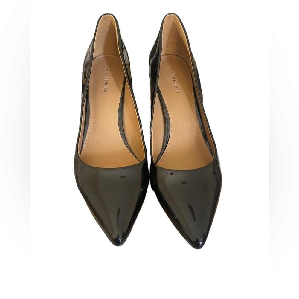 Black Patent Leather Heels